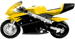 yellow pocket bikes