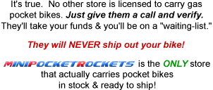 pocket bikes store