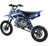 4-stroke dirt bike rear