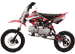 red 4-stroke dirt bike
