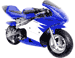 pocket bike blue