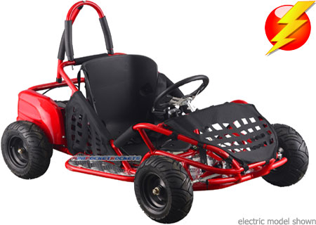 electric go karts front