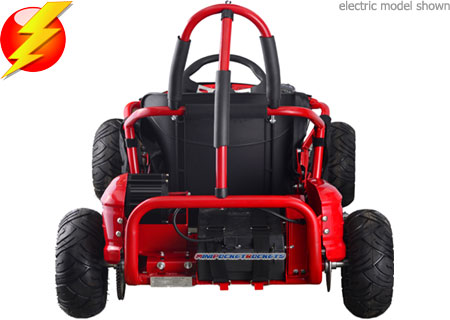 electric go karts rear