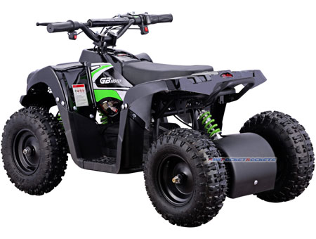 electric mini quads rear