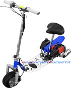 gas scooter blue