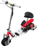 red gas scooter