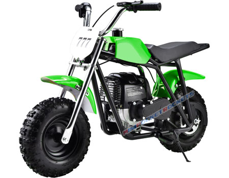 green mini bike