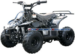 mini atv spider black