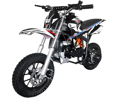 mini dirt bike black