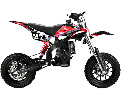 mini dirt bikes side