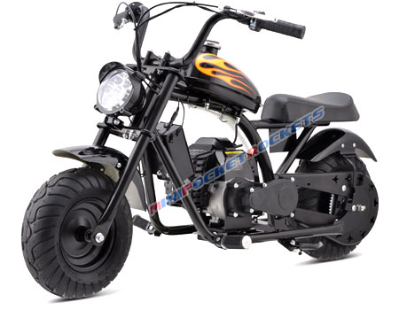 mini dirt bikes black