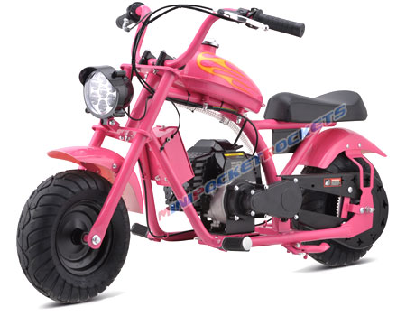 mini dirt bikes pink