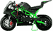 mini bike green