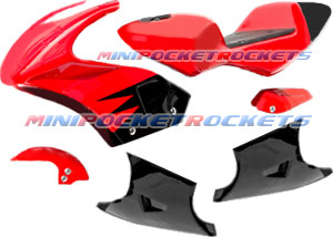 pocket bike parts fairings