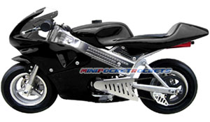 mini bike in black
